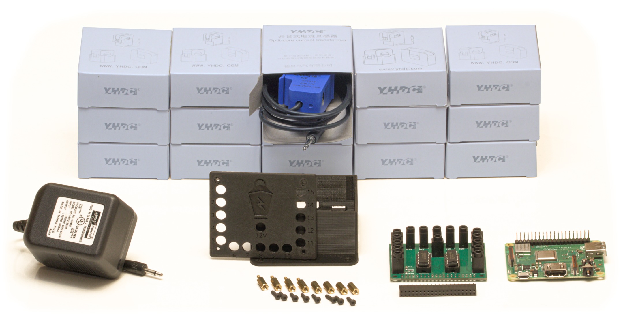 Lantern Power Monitor Kit Components